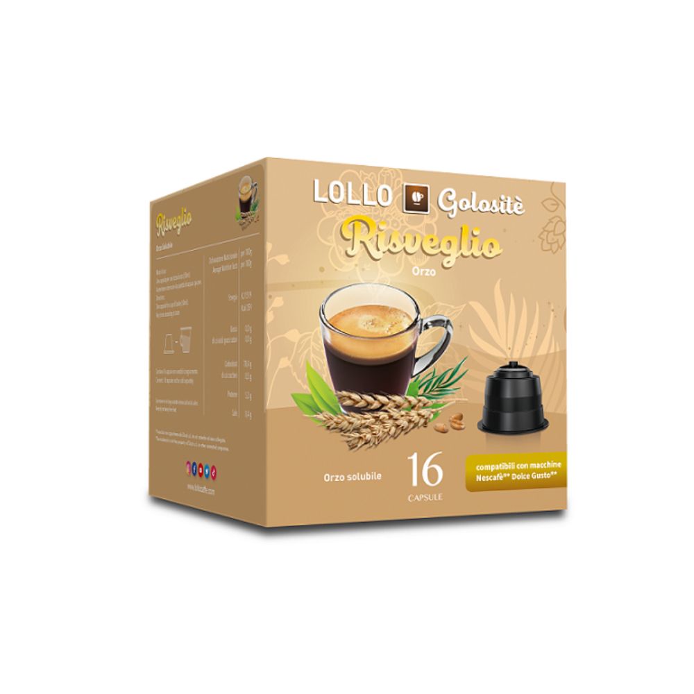 Напитка Lollo Golosite Orzo 100пр ечемик за Dolce Gusto 16бр