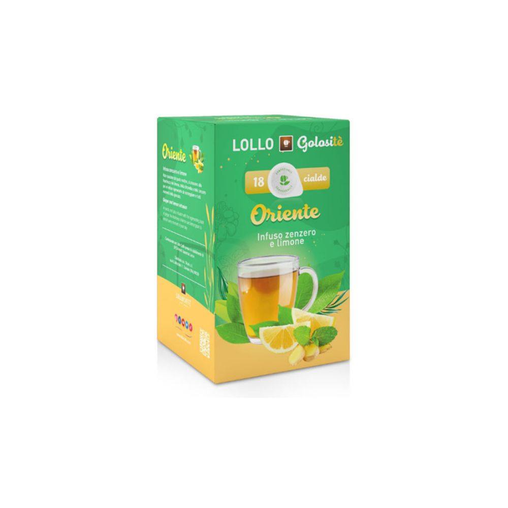 Чай Lollo Oriente Zenzero e Limone хартиена доза 18бр