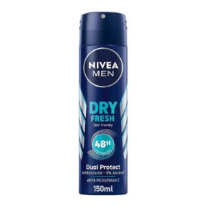 Део спрей дезодорант Nivea men Dry Fresh skin frendly 72h 150мл