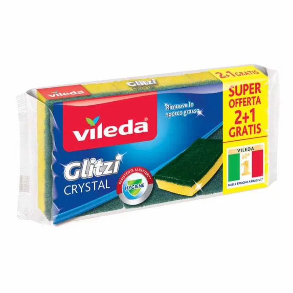 Гъба Vileda Glitzi Cristal 3бр