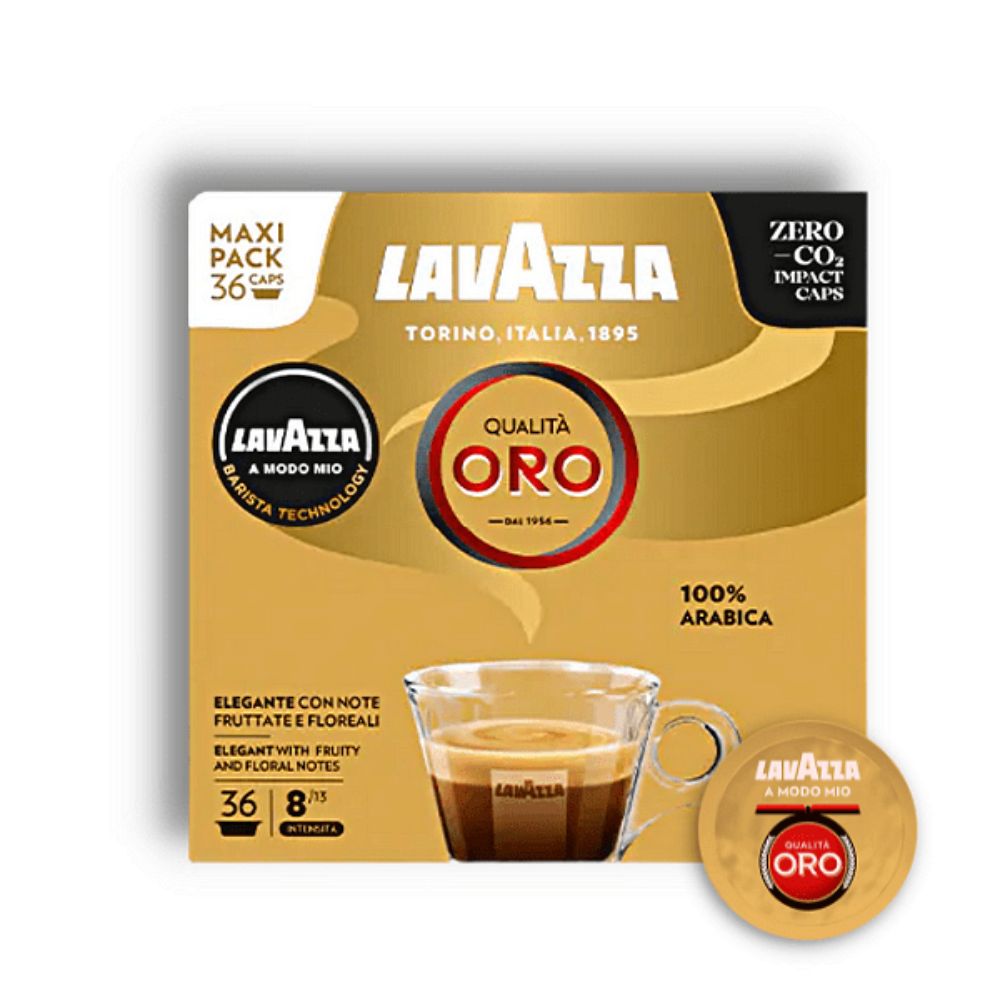 Кафе Lavazza Oro 100пр Aabica за a modo mio 36бр