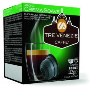 Кафе Tre Venezia Crema Soave – Intenso за Dolce Gusto 16бр