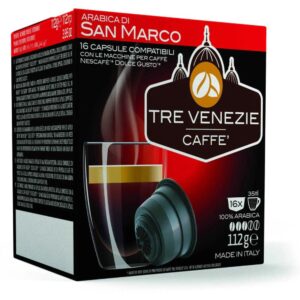 Кафе Tre Venezia San Marco – 100пр Arabica за Dolce Gusto 16бр
