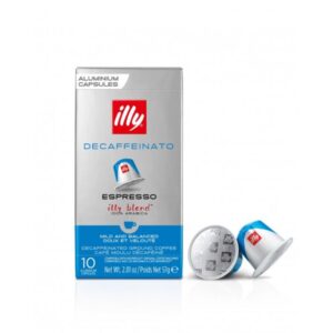 Кафе illy Decaffeinato за nespresso 10бр