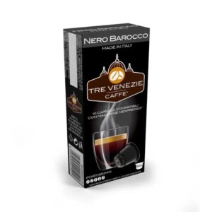 Кафе Tre Venezia Nero Barocco – Fortisimo за nespresso 10бр