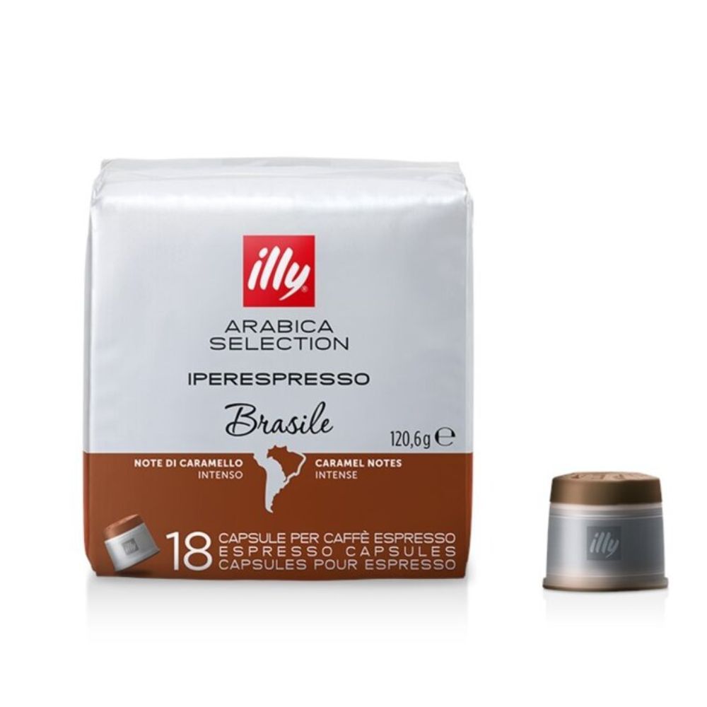 Кафе illy Brasile за iperEspresso 18бр