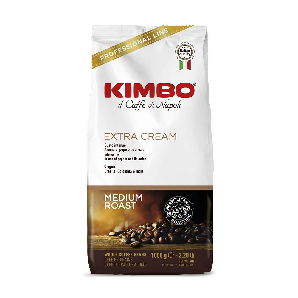 Кафе Kimbo Extra Cream зърна 1кг