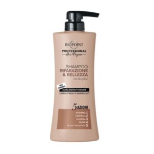 Шампоан Biopoint Professional Riparazione and Bellezza възстановяване фибрите на косъма с Kerplex 400мл