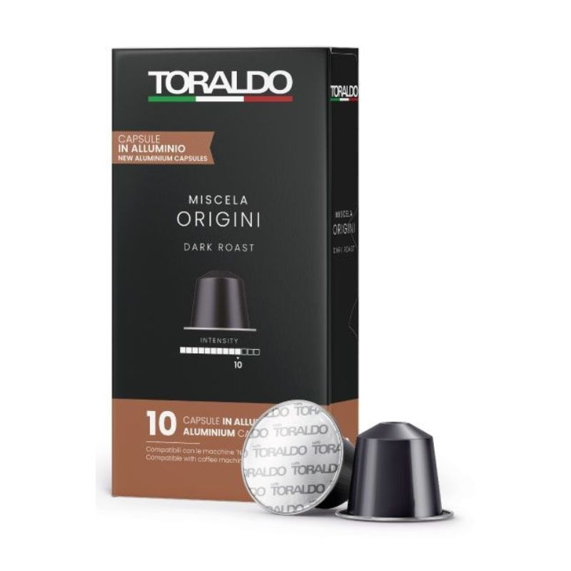 Кафе Toraldo Origin за nespresso 10бр алуминиеви
