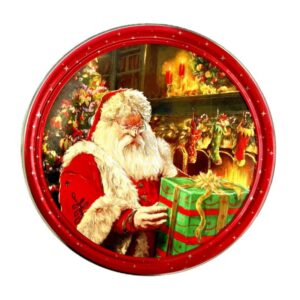 Бисквити маслени Danesita Butter Cookie 454гр Дядо Коледа зелен подарък