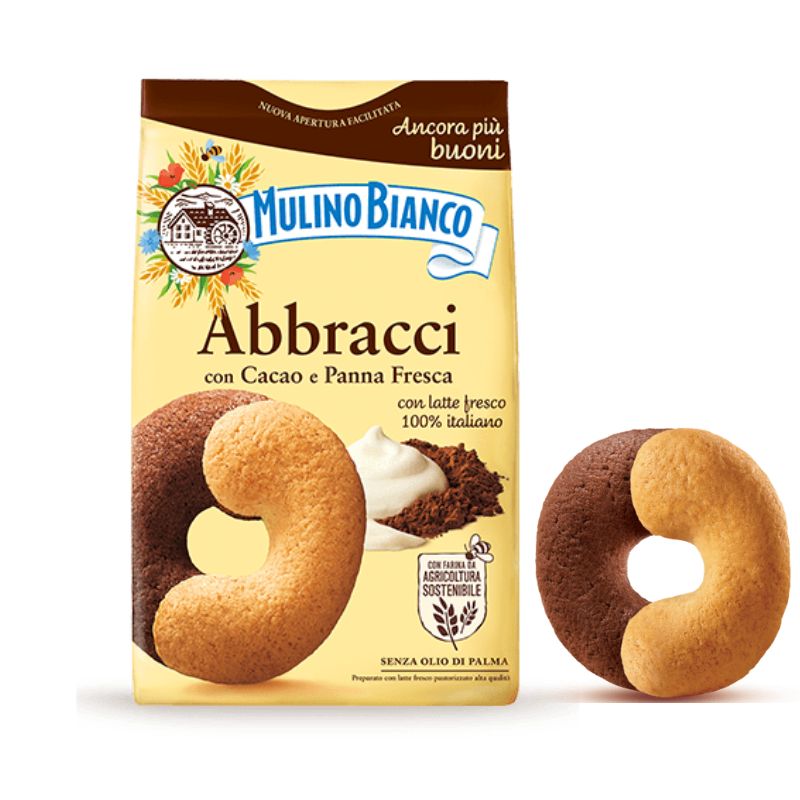 Бисквити Mulino Bianco Abbracci 350гр