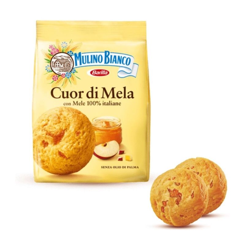 Бисквити Mulino Bianco Cuor di Mela 300гр
