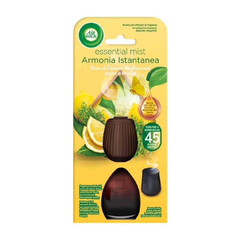 Ароматизатор пълнител Air Wick за ел.дифузер Timo and Limone Rinfrescanti 20мл