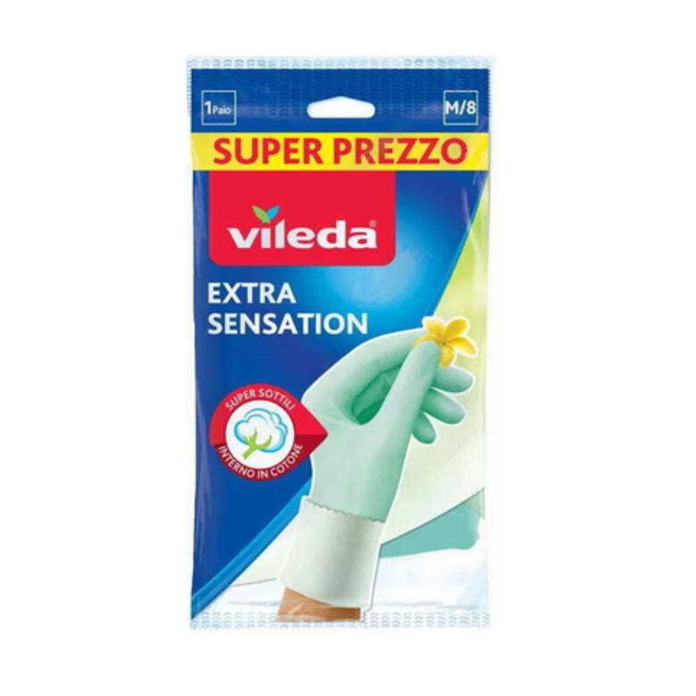 Ръкавици Vileda гумирани M размер