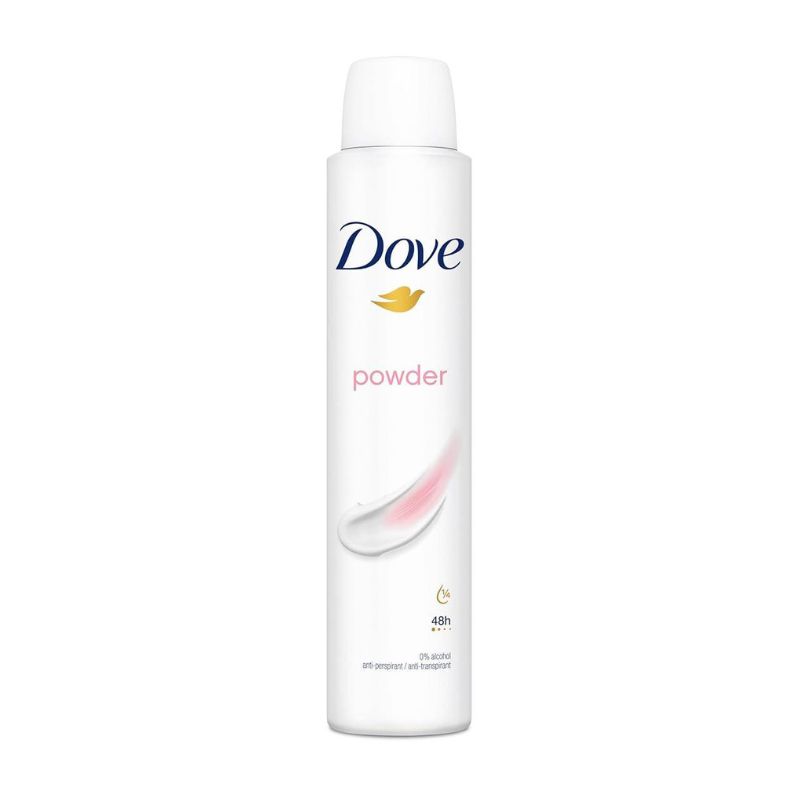 Део спрей дезодорант Dove Powder 48h 150мл