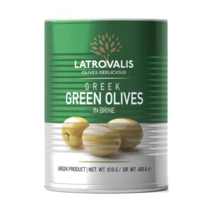 М-ни Latrovalis Green pited размер 101/110 Mammouth зелени без костилка стерилизирани 2кг отцедено