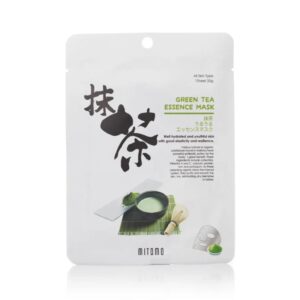 Маска лице Mitomo избелваща с екстракт от японскизелен чай Матча 25гр