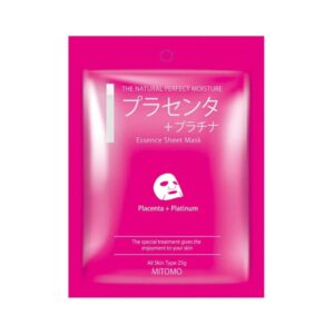 Маска лице Mitomo стягаща с лифтинг ефект платина+плацента 25гр