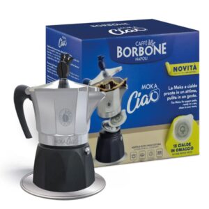 Кафеварка Borbone MokaCiao за хартиени дози + подарък 15 харт.дози