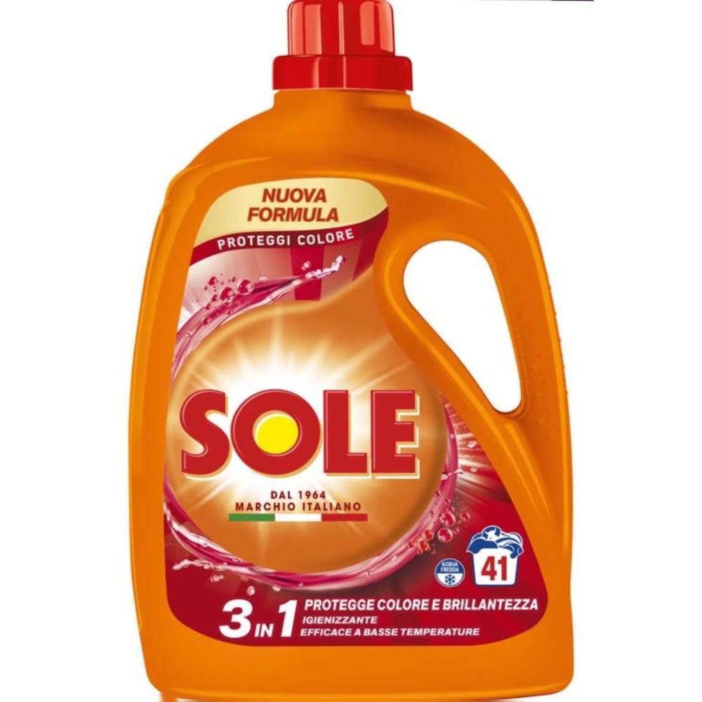 Течен прах Sole Color con olio di Argan за цветно с арган възстановява цветовете 41пр 1.845л