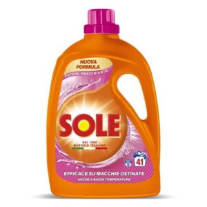 Течен прах Sole Smacchiante Bio-agenti специализиран за петна 41пр 1.845л