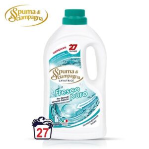 Течен прах Spuma di Sciampagna Fresco Puro елиминира миризими универсал 27пр. 1,215л