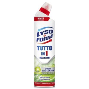 Препарат тоалетна гел Lysoform Tutto in 1 Wc Gel Lime 750мл
