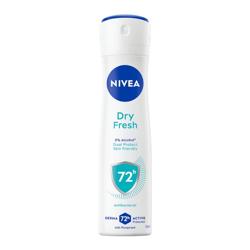 Део спрей дезодорант Nivea Dry Fresh 72h 150мл