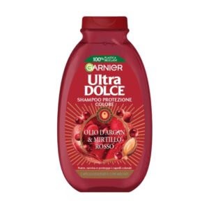 Шампоан Garnier Olio di Argan and Mirtillo Rosso арганово м-ло и черв.боровинка, боядисана коса подхранва,съживява 250мл