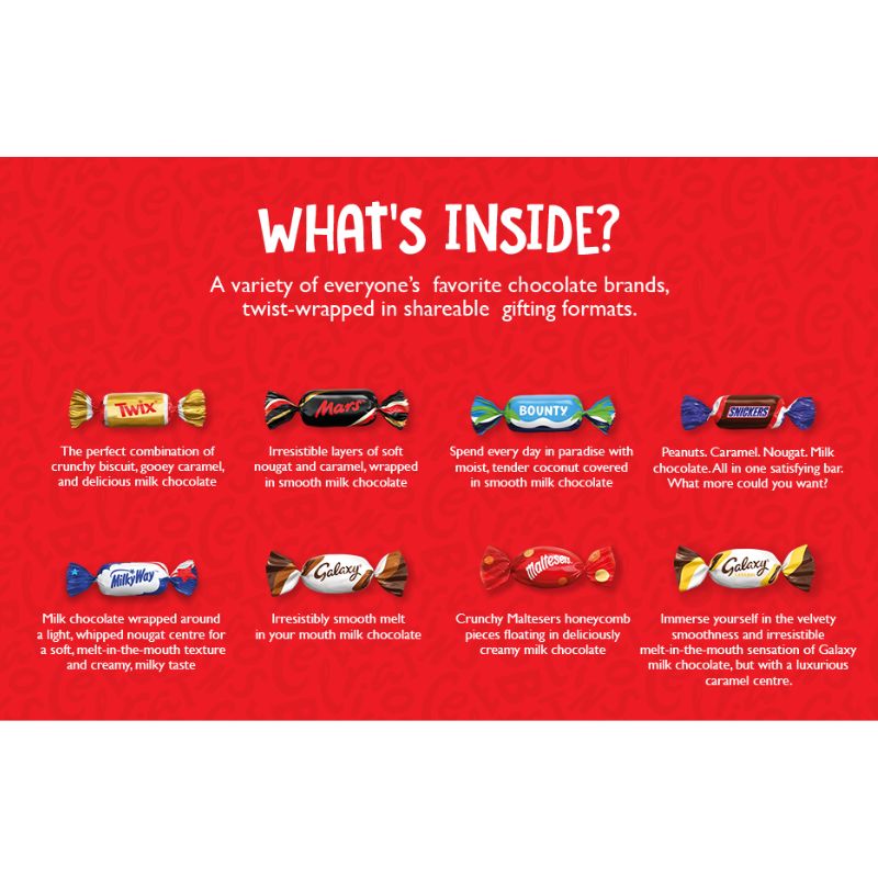 Бонбони Celebrations Milk Chocolate and Biscuit Bars млечни шоко бонбони и бисквитени барчета 500гр - Image 2