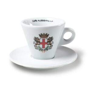 Комплект Mike Espresso за еспресо порцеланов малък- 6бр чаша + чиния