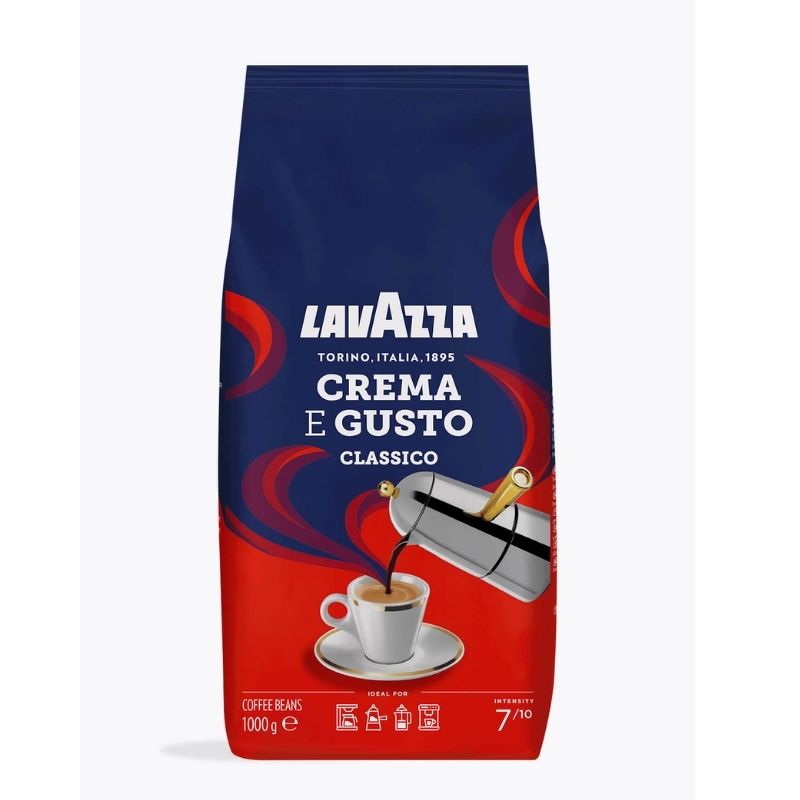 Кафе Lavazza Crema e Gusto Classico 1кг зърна