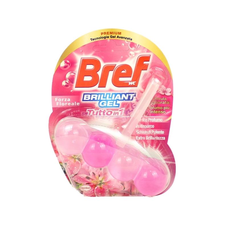 Тоалетно блокче Bref Brilliant Gel Forza Floreale цветя 1 бр 42 гр