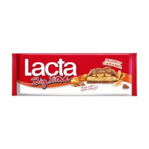 Шоколад Lacta Peanut Caramel карамелизирани фъстъци с карамелен крем 276гр