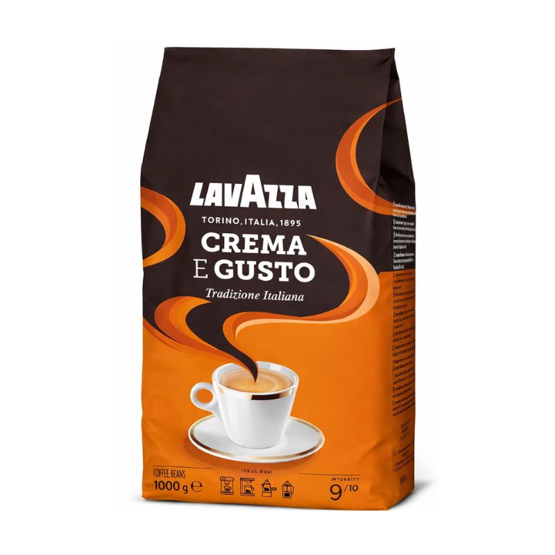 Кафе Lavazza Crema e Gusto Tradizione Italiana 1кг зърна