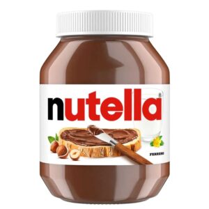 Течен шоколад Nutella с лешници 950гр стъклен буркан