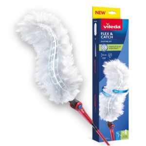 Прахоуловител Vileda Flex and Catch XL 93см дръжка 360 градуса + 1бр прахоуловител