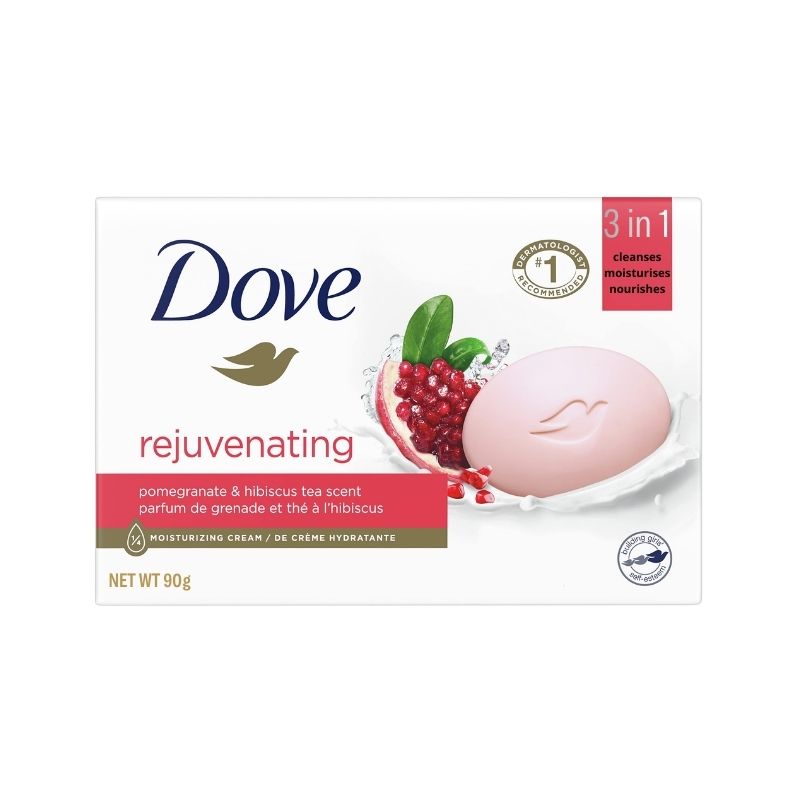 Сапун Dove Rejuvenating Pomegranate and Hibiscus tea с нар и хибискус чай 90гр