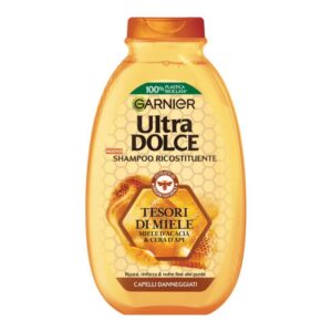Шампоан Garnier Tesori di miele – Медени съкровища за слаба и повредена коса 250мл