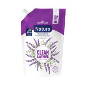 Течен сапун Natura clean Lavender чиста лавандула 750мл пълнител