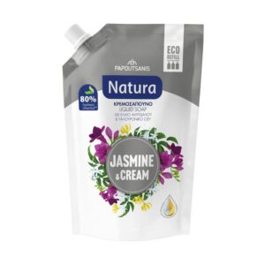 Течен сапун Natura Jasmine and Cream жасмин и крем 500мл пълнител