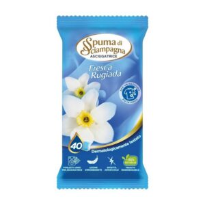 Кърпа сушилня Spuma di Sciampagna Fresca Rugiada свежа роса антистатични омекотява парфюмира 40бр