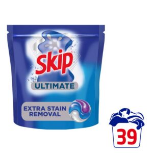 Капсули Skip Stain Removal универсал против петна подходяща за кратки цикли 39пр