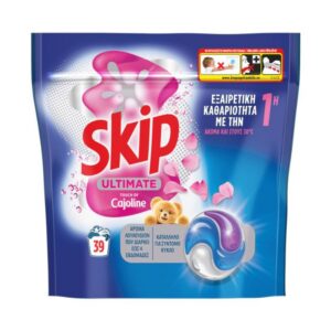 Капсули Skip Cajoline универсал до 4 седмици ухание подходяща за кратки цикли 39пр