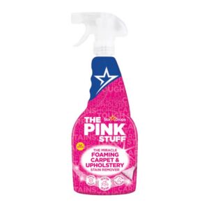Препарат Pink Stuff Foaming Carpet and Upholstery stain remover пяна премахв петна от тапицерия и килими 500мл