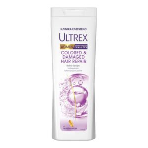 Шампоан Ultrex woman Colored and Damaged Hair Repair против пърхот за боядисана и увредена коса 360мл