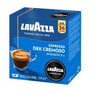 Кафе Lavazza Decaffeinato без кофеин за a modo mio 36бр