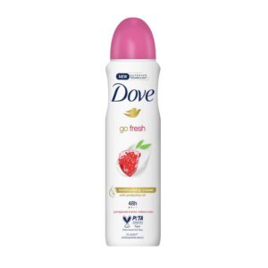 Део спрей дезодорант Dove Go fresh Pomegranate and lemon verbena Нар и лимонова вербена 48h 150мл