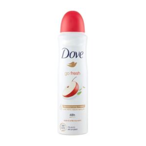 Део спрей дезодорант Dove Go fresh Apple and white tea scent Ябълка и бял чай 48h 150мл