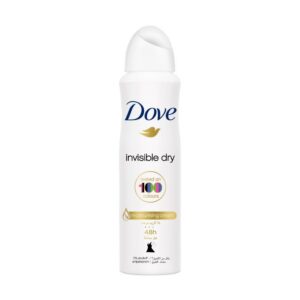 Део спрей дезодорант Dove Invisible Dry 48h 150мл